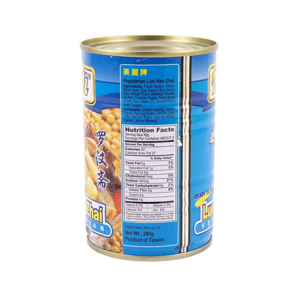 Vegetarian Luo Han Zhai - Mili 24x280gmtin - LimSiangHuat