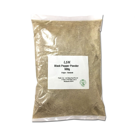 Black Pepper Powder - 500gpkt - LimSiangHuat