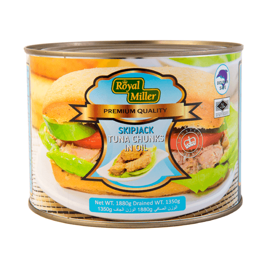 Tuna Chunk In Soya Bean Oil Royal Miller 1.88kg - LimSiangHuat