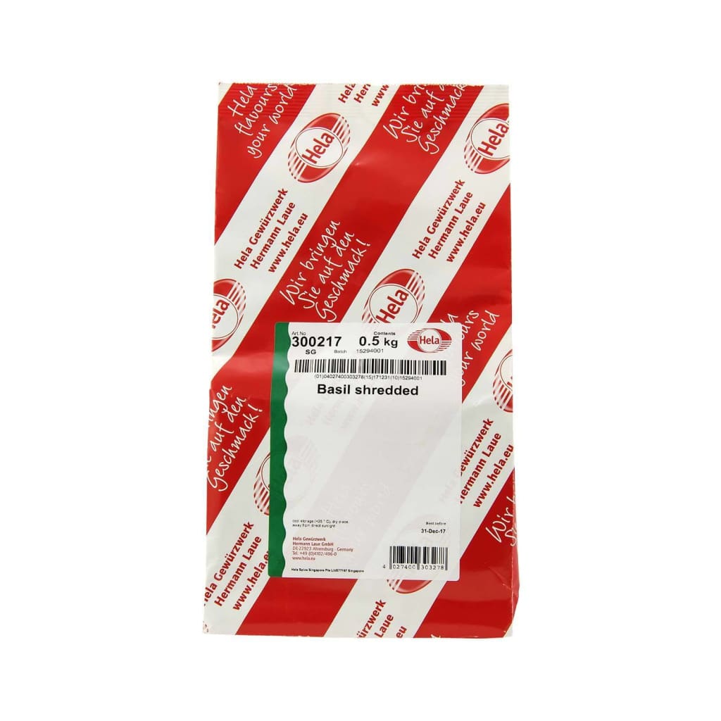 Basil Leaves Shredded -Hela 500g - LimSiangHuat