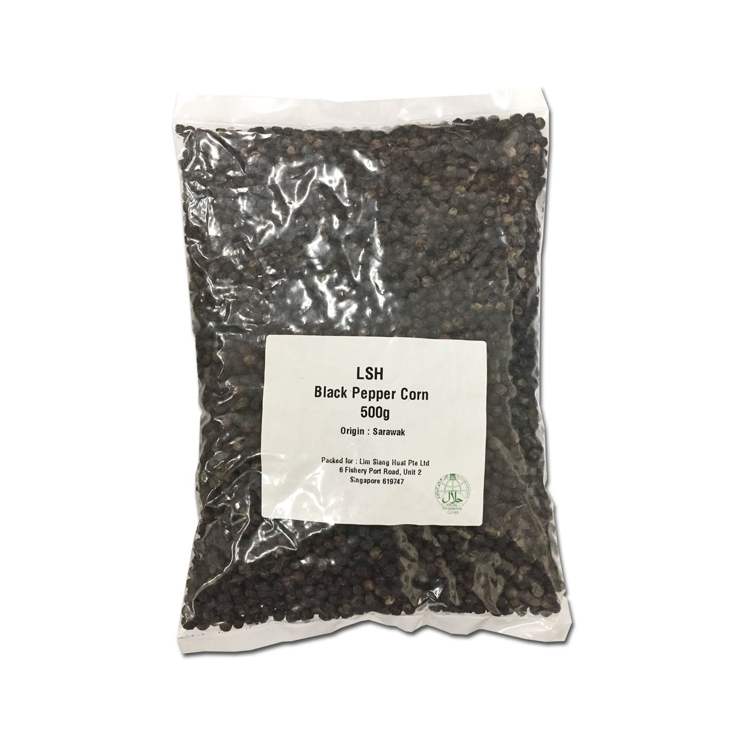Black Pepper Corn - 500gpkt - LimSiangHuat