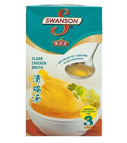 Chicken Broth Swanson 1L