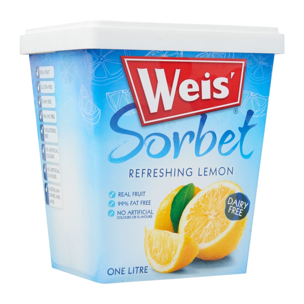 Weis Sorbet Lemon 6X1L - LimSiangHuat