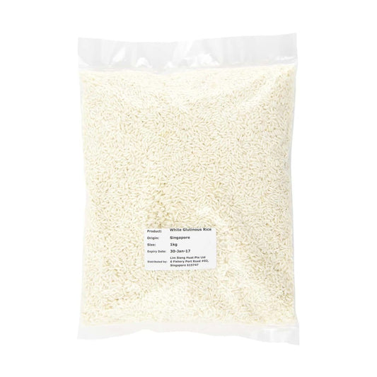 White Glutinous Rice 1kg - LimSiangHuat