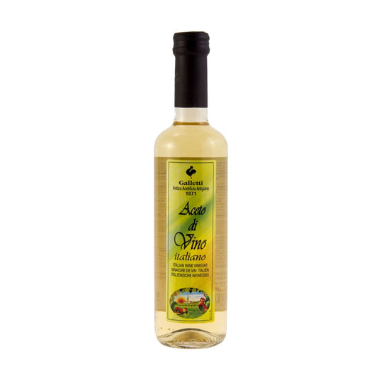 White Wine Vinegar - Galletti 12x500ml - LimSiangHuat